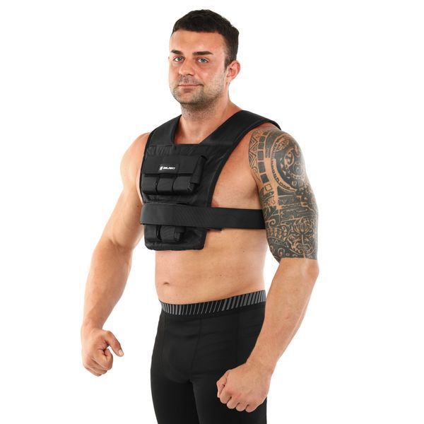 Жилет обважнювач з регульованою вагою Zelart WEIGTH VEST TA-7815-10 вага-1-10кг чорний TA-7815-10 фото