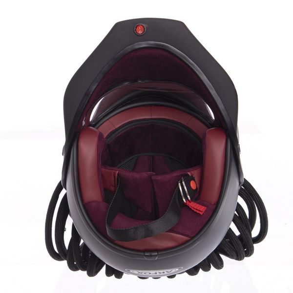 Мотошлем интеграл (full face) Хищник (Predator) AKFOX M-2278 L-XL черный M-2278 фото