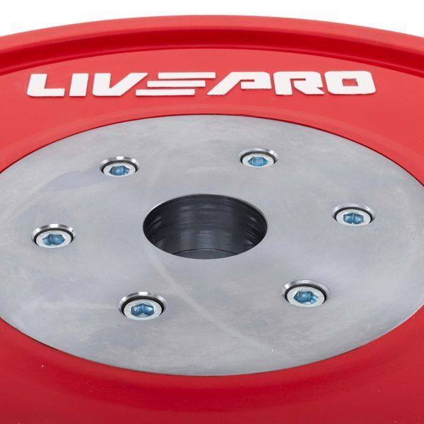 Бамперні диски гумові Bumper Plates LiveUp LP8335-25 o50.5мм 25кг червоний LP8335-25 фото