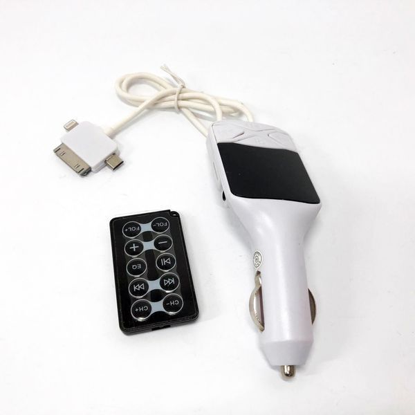 Автомобильный FM Трансмиттер модулятор CM I19A SD/Usb, Фм трансмиттер модулятор блютуз в прикуриватель ws33522 фото