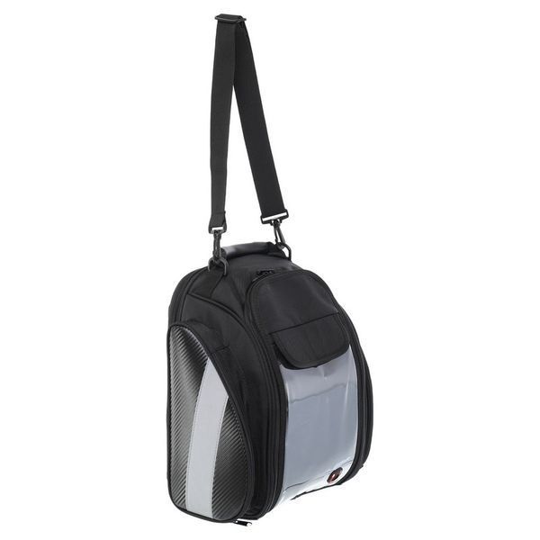Сумка на бак мотоцикла на магнитах с окном под телефон Tank Bag BUOTAI YA16 23x20+5x37см черный YA16 фото