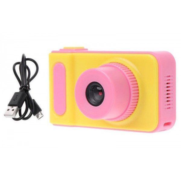 Детский цифровой фотоаппарат Smart Kids Camera V7 baby T1. Цвет: розовый ws13284 фото