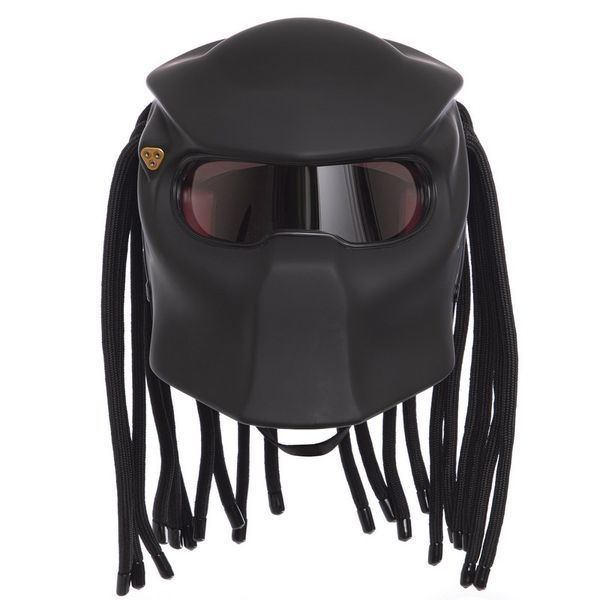 Мотошлем интеграл (full face) Хищник (Predator) AKFOX M-2278 L-XL черный M-2278 фото