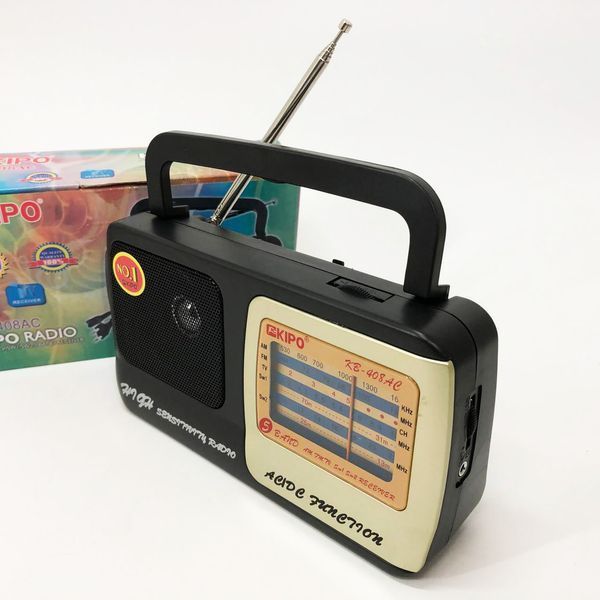 Радиоприёмник KIPO KB-408 AC мощный радио FM c usb питание от батарейки R20 или от сети ws46967 фото