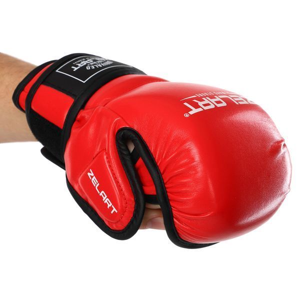 Перчатки Крабы спаринговые для MMA Zelart BO-4612 S-XL цвета в ассортименте M BO-4612 фото
