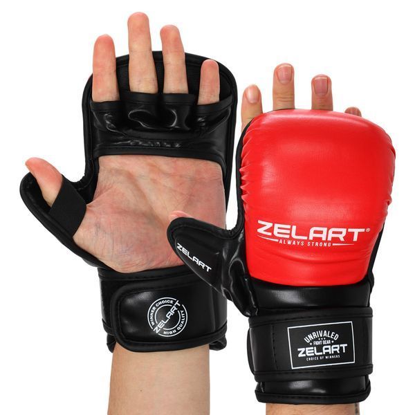 Перчатки Крабы спаринговые для MMA Zelart BO-4612 S-XL цвета в ассортименте M BO-4612 фото
