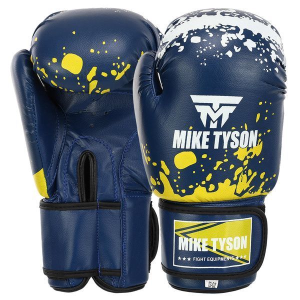 Перчатки боксерские на липучке PVC MIKE TYSON MA-4263 10-14унций цвета в ассортименте 10 унции MA-4263 фото