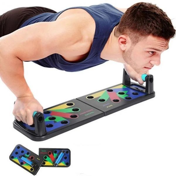Тренажер для отжиманий Foldable Push Up, портативный тренажер для отжиманий, платформа для отжимания ws84286 фото