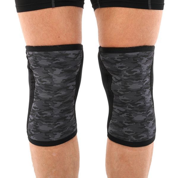 Наколенники для приседа и пауэрлфтинга 2штуки CROSSFIT KNEECAP EZOUS A-05 S-XL камуфляж M A-05 фото