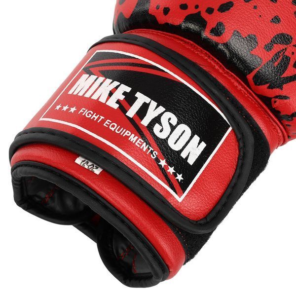 Перчатки боксерские на липучке PVC MIKE TYSON MA-4263 10-14унций цвета в ассортименте 10 унции MA-4263 фото