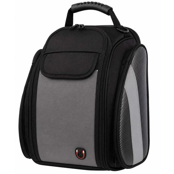 Сумка на бак мотоцикла на магнітах із вікном під телефон Tank Bag BUOTAI YA16 23x20+5x37см чорний YA16 фото