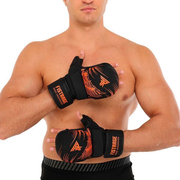 Перчатки Крабы спаринговые для MMA FISTRAGE VL-8437 S-XL цвета в ассортименте XL VL-8437 фото
