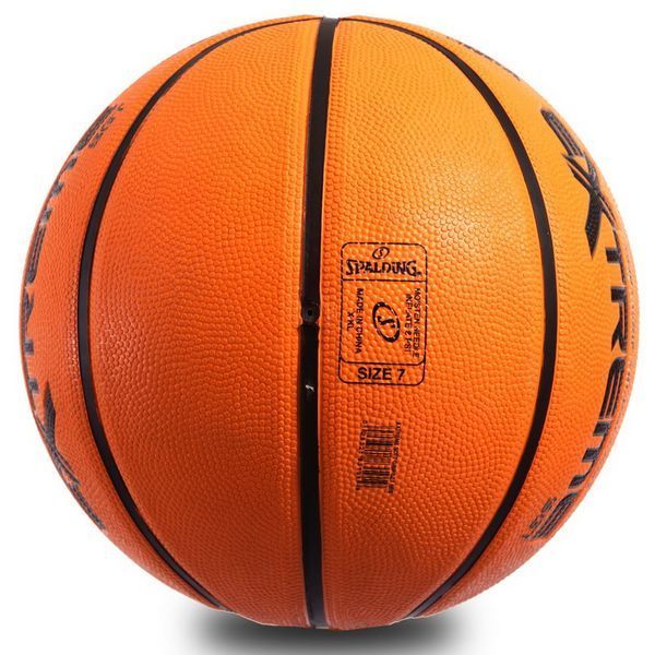 Мяч баскетбольный резиновый SPALDING EXTREME SOFT GRIP OUTDOOR 83191Z размер 7 оранжевый 83191Z фото