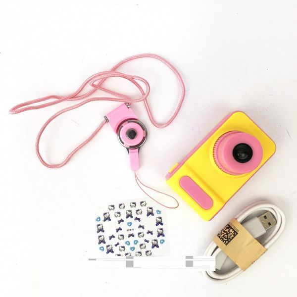 Детский цифровой фотоаппарат Smart Kids Camera V7 baby T1. Цвет: розовый ws13284 фото