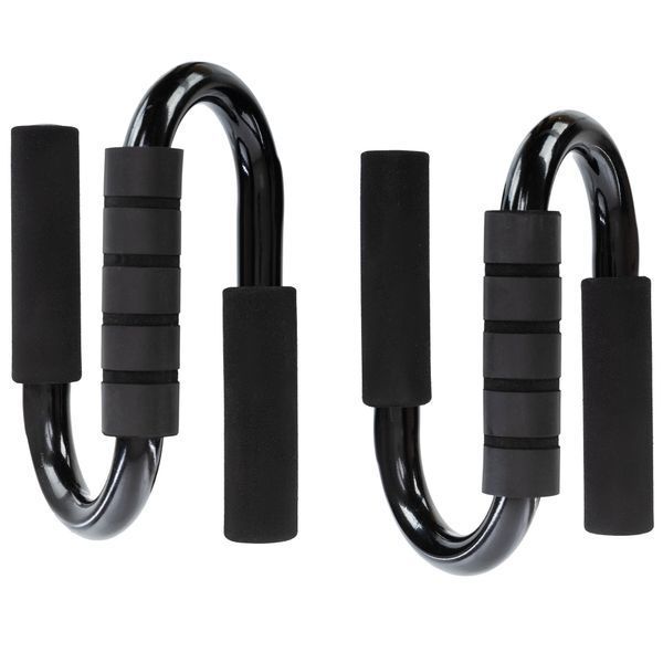 Упоры для отжиманий SP-Sport FI-0319 PUSH-UP BAR 12x19см черный FI-0319 фото