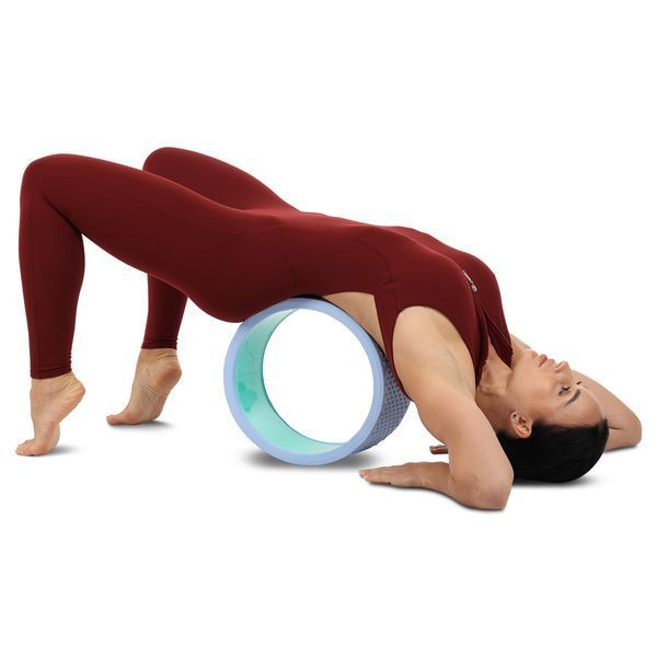 Колесо для йоги массажное SP-Sport Fit Wheel Yoga FI-2439 голубой-мятный FI-2439 фото