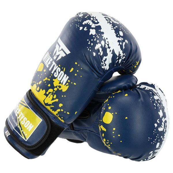 Перчатки боксерские на липучке PVC MIKE TYSON MA-4263 10-14унций цвета в ассортименте 10 унции MA-4263 фото