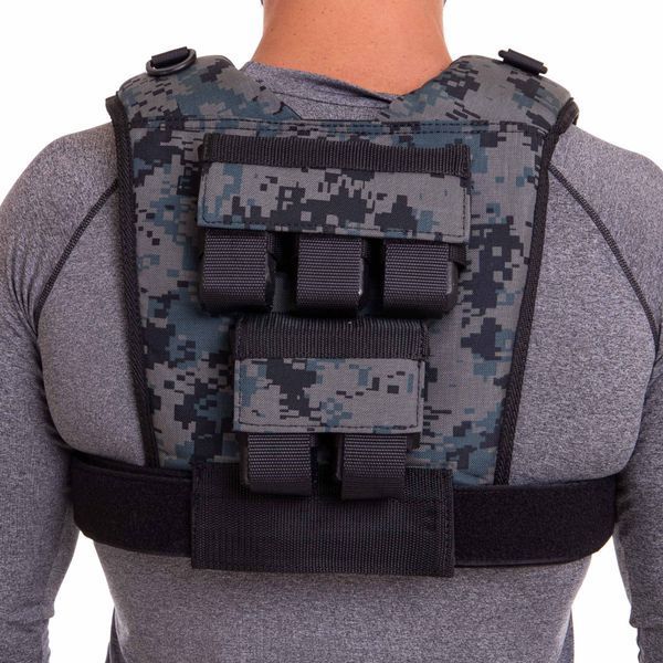 Жилет обважнювач з регульованою вагою Zelart WEIGTH VEST TA-7817-10 вага-1-10кг камуфляж TA-7817-10 фото