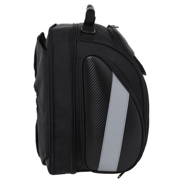 Сумка на бак мотоцикла на магнитах с окном под телефон Tank Bag BUOTAI YA16 23x20+5x37см черный YA16 фото