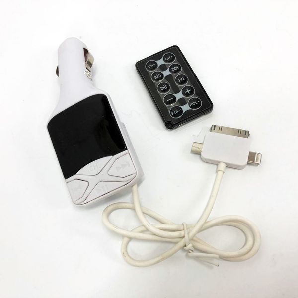 Автомобильный FM Трансмиттер модулятор CM I19A SD/Usb, Фм трансмиттер модулятор блютуз в прикуриватель ws33522 фото