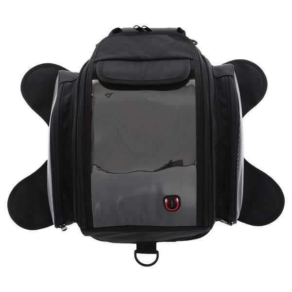 Сумка на бак мотоцикла на магнитах с окном под телефон Tank Bag BUOTAI YA16 23x20+5x37см черный YA16 фото