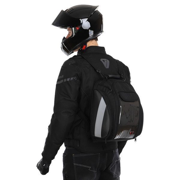 Сумка на бак мотоцикла на магнитах с окном под телефон Tank Bag BUOTAI YA16 23x20+5x37см черный YA16 фото