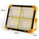 Потужний ліхтар - прожектор із сонячною панеллю та функцією Power bank Solar LED light 12000 mAH ws43433 фото 5