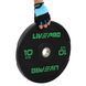 Бамперные диски резиновые Bumper Plates LiveUp LP8331-10 o50.5мм 10кг черный LP8331-10 фото 9