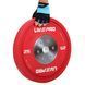 Бамперні диски гумові Bumper Plates LiveUp LP8335-25 o50.5мм 25кг червоний LP8335-25 фото 11