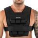 Жилет обважнювач з регульованою вагою Zelart WEIGTH VEST TA-7815-10 вага-1-10кг чорний TA-7815-10 фото 7