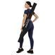 Палка гимнастическая с эспандерами Gym Stick для фитнеса SP-Sport FI-4412 1,3м черный FI-4412 фото 4