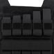 Жилет утяжелитель с регулируемым весом Zelart WEIGTH VEST TA-7815-30 вес-1-30кг черный TA-7815-30 фото 12