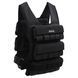 Жилет утяжелитель с регулируемым весом Zelart WEIGTH VEST TA-7815-30 вес-1-30кг черный TA-7815-30 фото 14