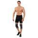 Наколінник бандаж еластичний з фіксуючим ременем KNEE BRACE EZOUS A-07 2шт M-XL сірий-чорний M A-07 фото 8