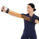 Эспандер трубчатый с ручками SP-Sport Resistance Band 8021-4 нагрузка-18кг длина-75см желтый 8021-4 фото 8