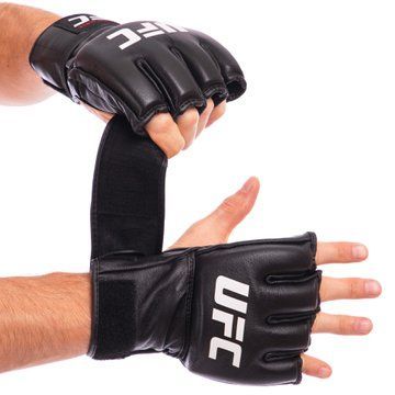 Перчатки для смешанных единоборств MMA UFC Pro UHK-69909 M черный UHK-69909 фото