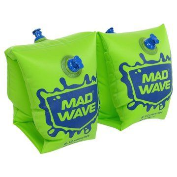 Нарукавники для плавания детские надувные 2шт MadWave M075603 2-12 лет цвета в ассортименте 6-12 лет M075603 фото