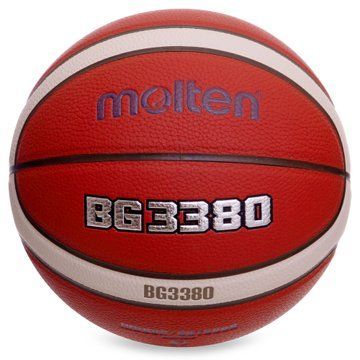 Мяч баскетбольный MOLTEN B7G3380 размер 7 оранжевый B7G3380 фото