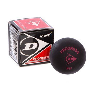 Мяч для сквоша DUNLOP PROGRESS DL700103 1шт черный DL700103 фото