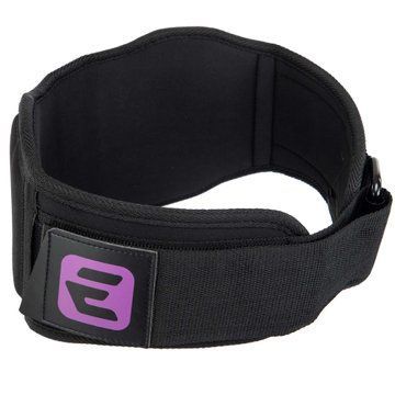 Пояс атлетический текстильный EZOUS POWER BELT ARMOR O-07 спинка-18см размер S-L черный O-07 фото