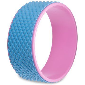 Колесо для йоги массажное SP-Sport Fit Wheel Yoga FI-2438 голубой-розовый FI-2438 фото