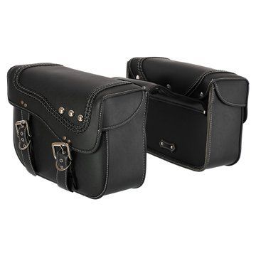 Кофры боковые для мотоцикла из экокожи Chopper SP-Sport HL616 2шт 42x30x15см черный HL616 фото