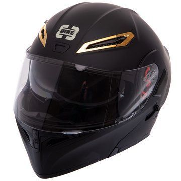 Мотошлем модуляр (flip-up) QKE M-8525 M-XL черный XL M-8525 фото