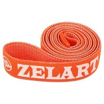 Резинка тканевая для упражнений лента сопротивления LOOP BANDS Zelart FI-1970-L L оранжевый FI-1970-L фото