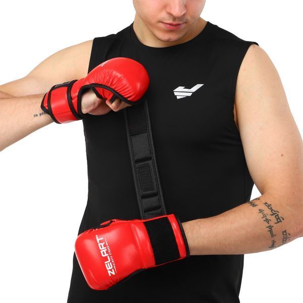 Рукавиці Краби спарингові для MMA Zelart BO-4612 S-XL кольори в асортименті S BO-4612 фото