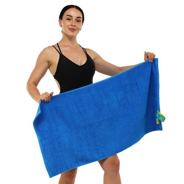 Полотенце спортивное из микрофибры MadWave COTTON SOFT TERRY M0762011 100х50см цвета в ассортименте M0762011 фото