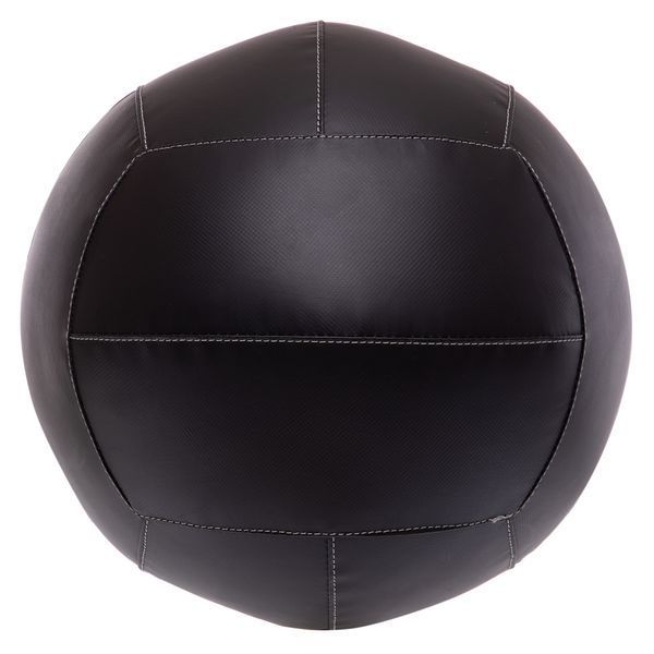 Мяч набивной медицинский для кроссфита WALL BALL Zelart TA-7822-3 вес-3кг черный TA-7822-3 фото