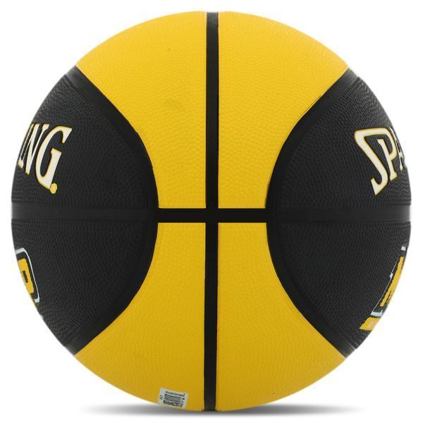 Мяч баскетбольный резиновый SPALDING MVP 84547Z размер 7 черный-желтый 84547Z фото