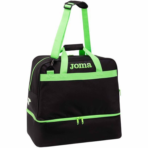 Сумка спортивная Joma TRAINING 400007-117 черный-зеленый 400007-117 фото