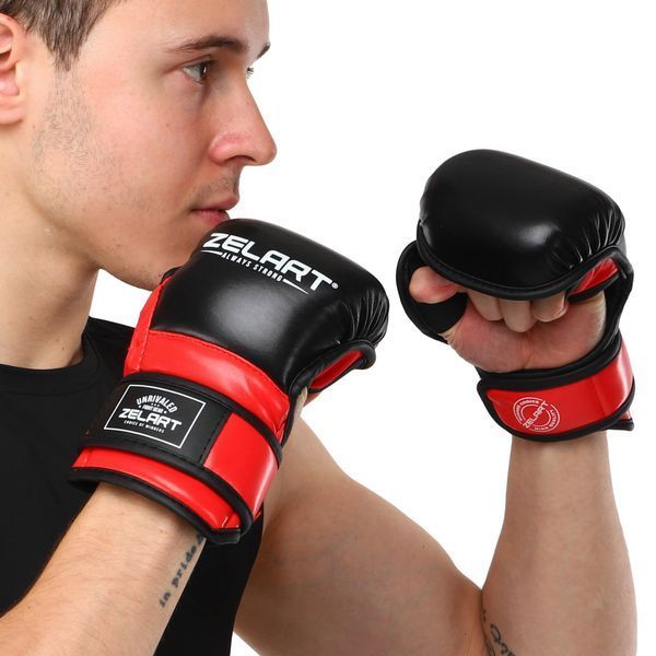 Рукавиці Краби спарингові для MMA Zelart BO-4612 S-XL кольори в асортименті S BO-4612 фото